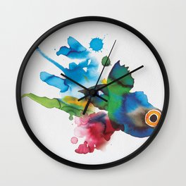 COLORFUL FISH 2 Wall Clock