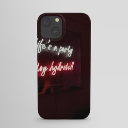 Stay Hydrated iPhone Case