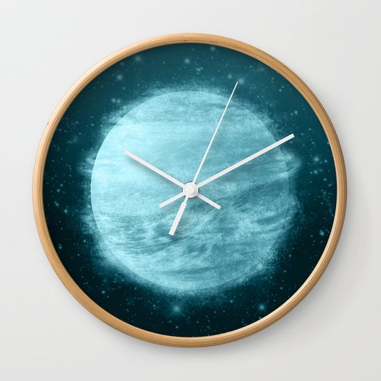 Ice Planet Wall Clock