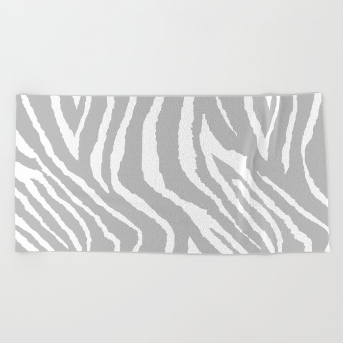 Grey and white beach towels top