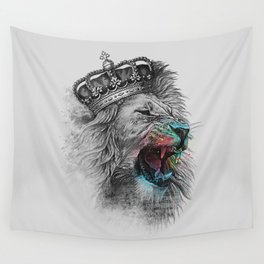 King Lion Wall Tapestry