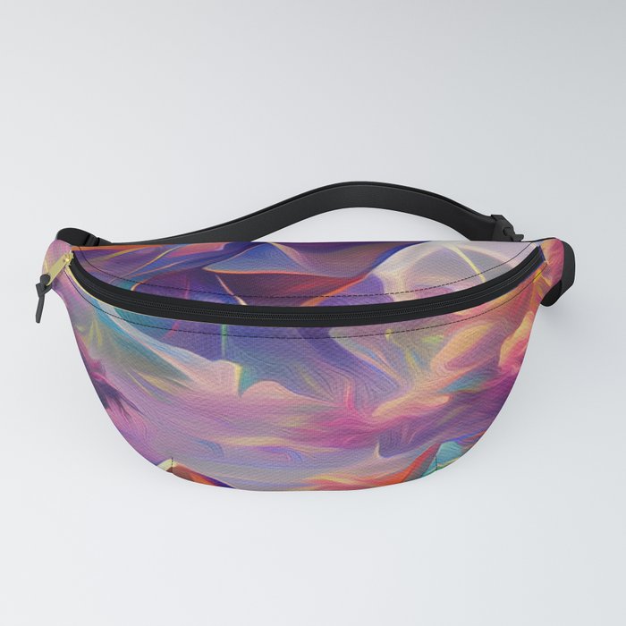 Trippy Triangles Fanny Pack