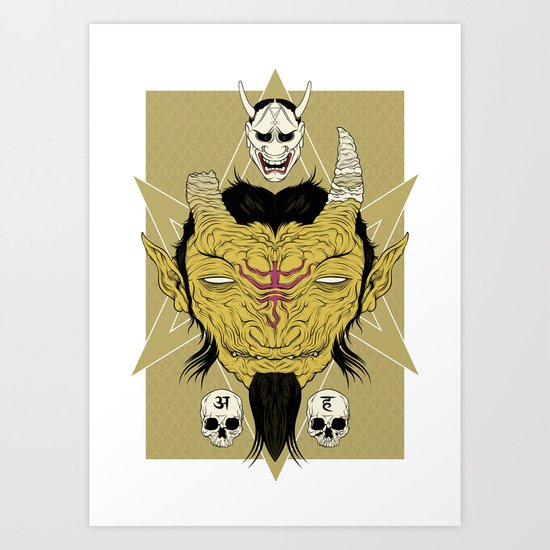 Tatarigami Art Print