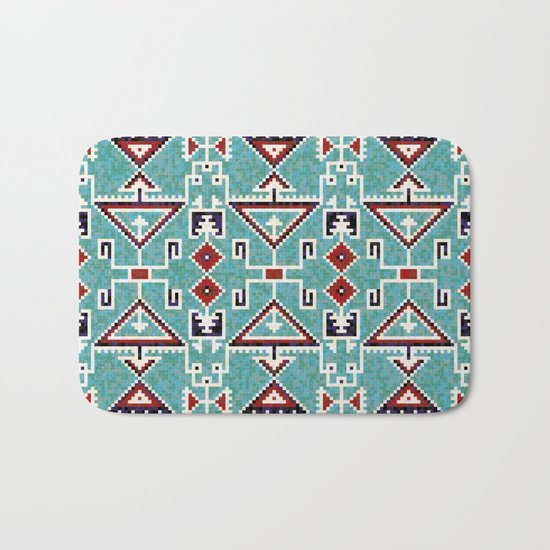 Native American Navajo pattern Bath Mat