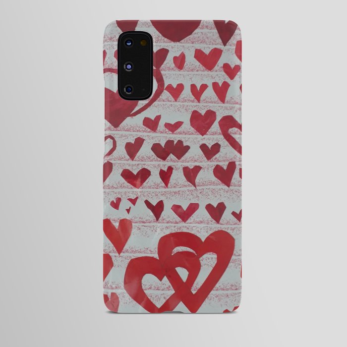 hearts Android Case