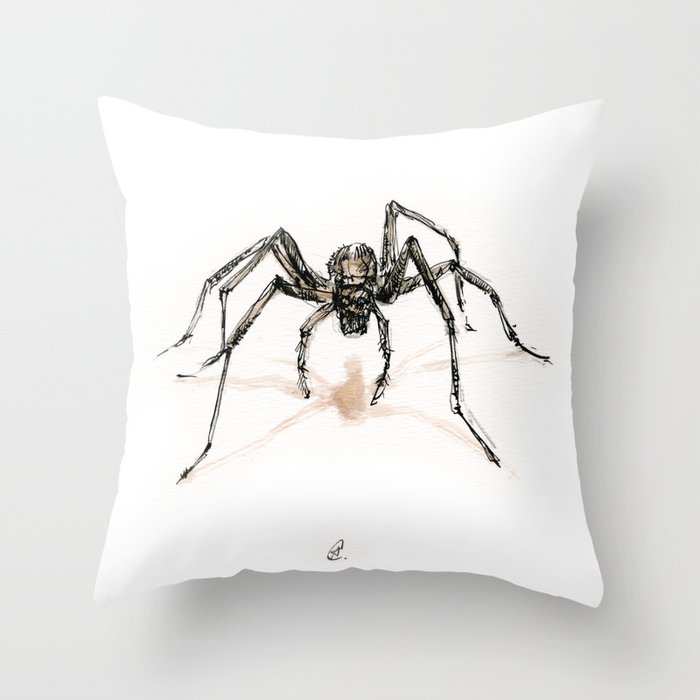 Spider Throw Pillow