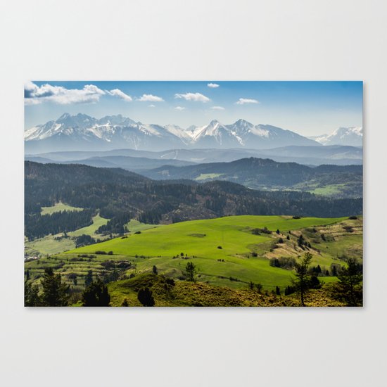 Tatry Poland Landscape Canvas Print