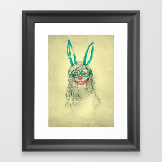 UNPRETTY Framed Art Print