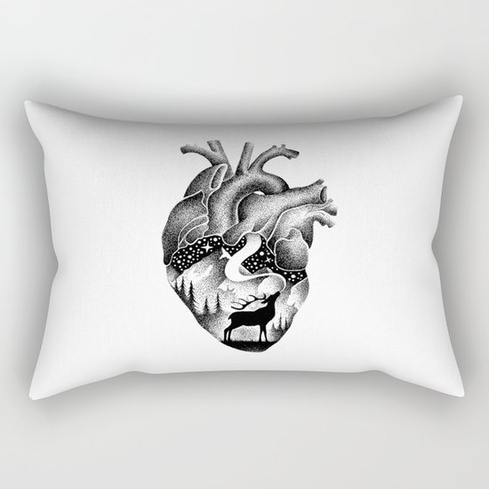 WILD HEART Rectangular Pillow