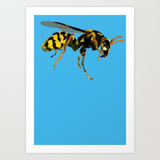 Bee Art Print