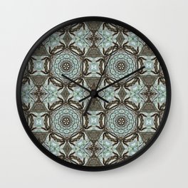 Kaleidoscope - Squirrel Chase V.1 Wall Clock