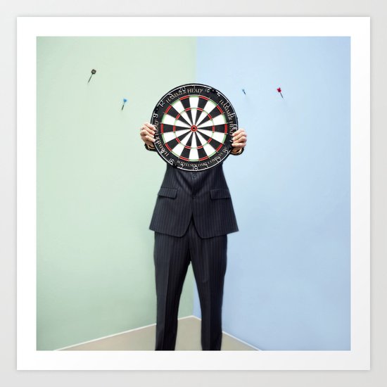 "Bad Aim" Art Print