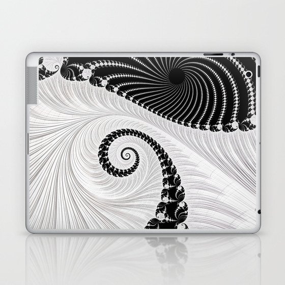 Geometric Fractal Landscape I Laptop & iPad Skin