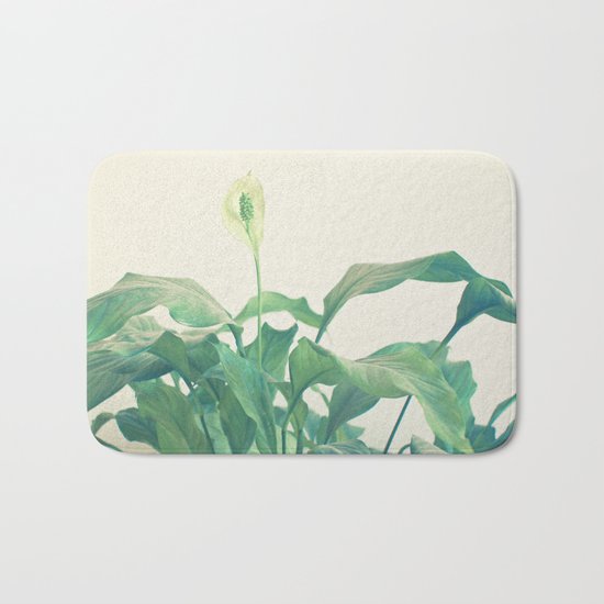 Peace Lily Bath Mat