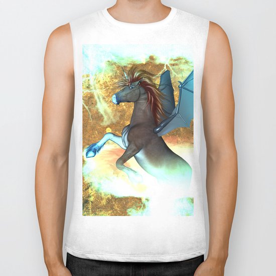 Dark unicorn Biker Tank