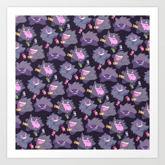 GENGAR Art Print