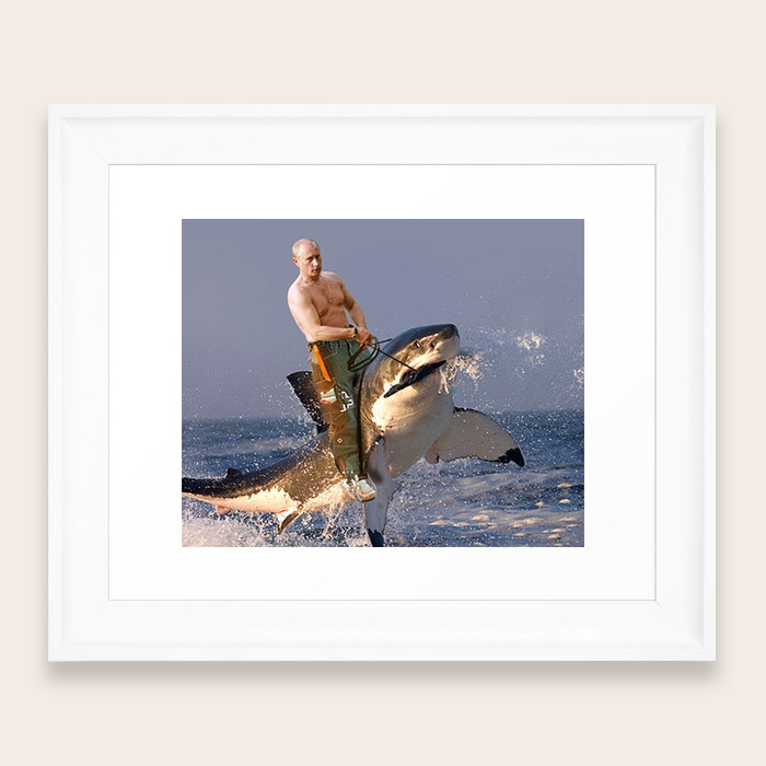 Vladimir Putin Funny Meme Framed Art Print By Jacarroll Society6