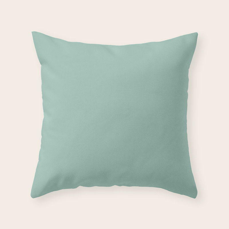 mint green accent pillows