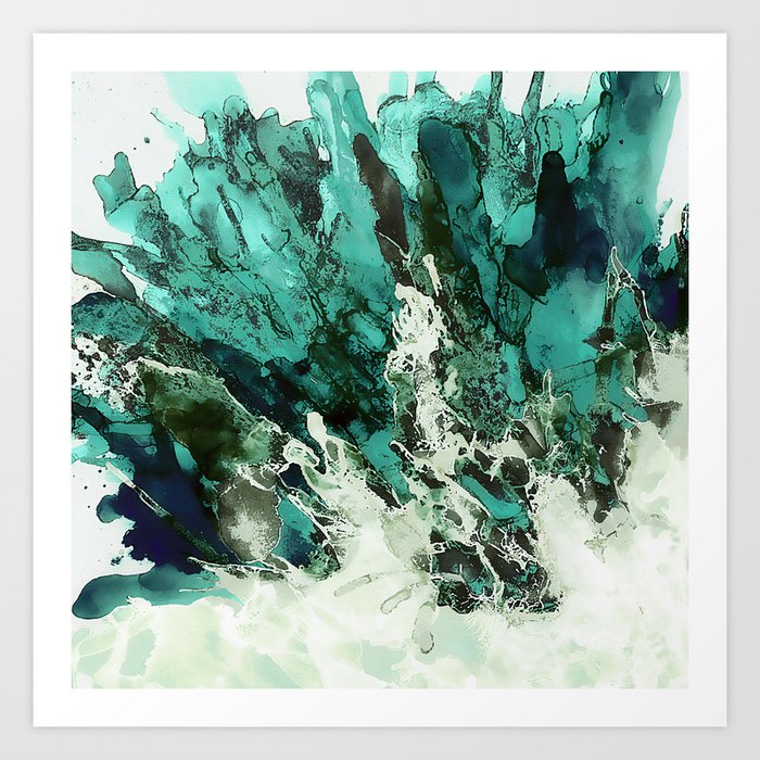 Crystal Fantasy Art Print By Klaraacel Society6