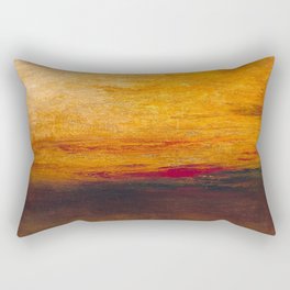 William Turner - Sunset Rectangular Pillow