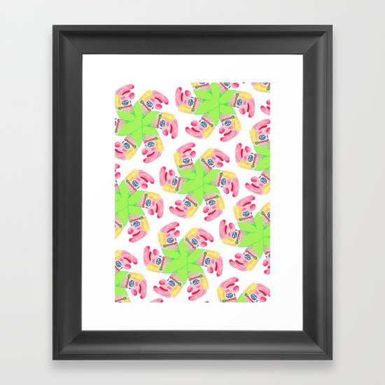 Punchy Colours Framed Art Print