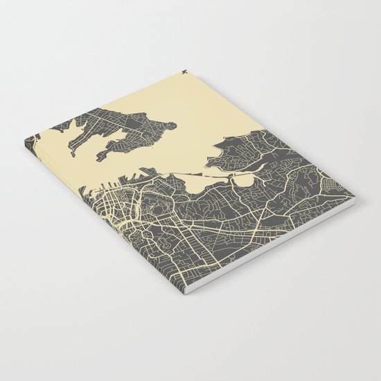 Auckland Map Notebook