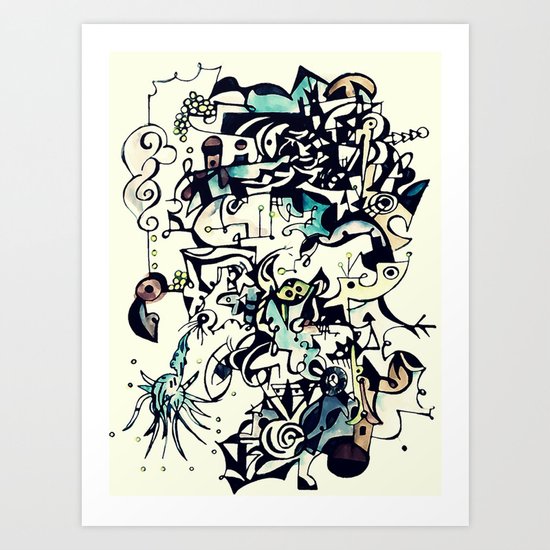 Abstract 5 Art Print
