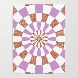 IMPRESSIVE ABSTRACT MOSAIC PATTERN Poster