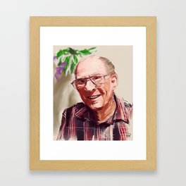 Grandpa Anderson Framed Art Print