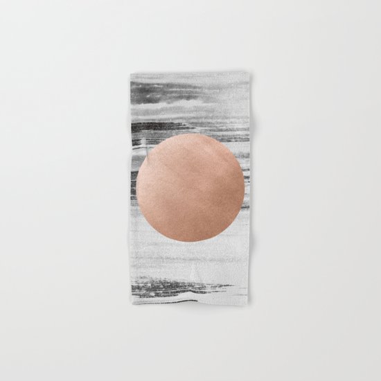 rose gold #1 Hand & Bath Towel
