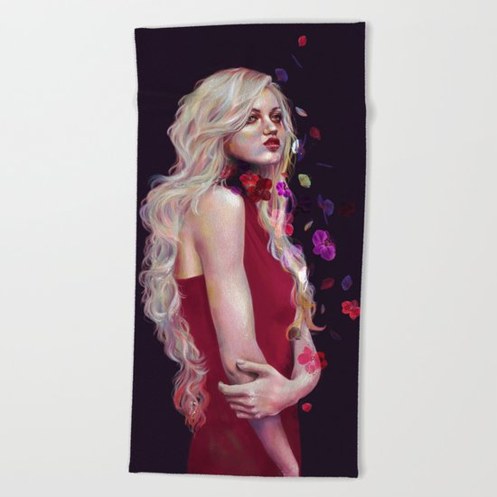 Orchid Beach Towel