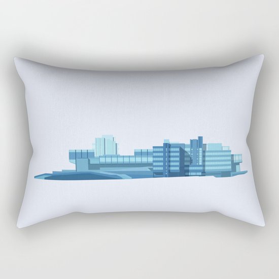 Brutalist Sphinx Rectangular Pillow