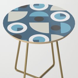 Classic geometric arch circle composition 33 Side Table
