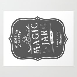 Magic Jar - Horizontal Art Print