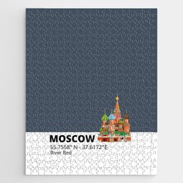 Moscow River Bed Jigsaw Puzzle