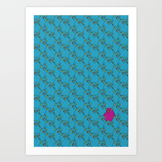 Wrong Art Print
