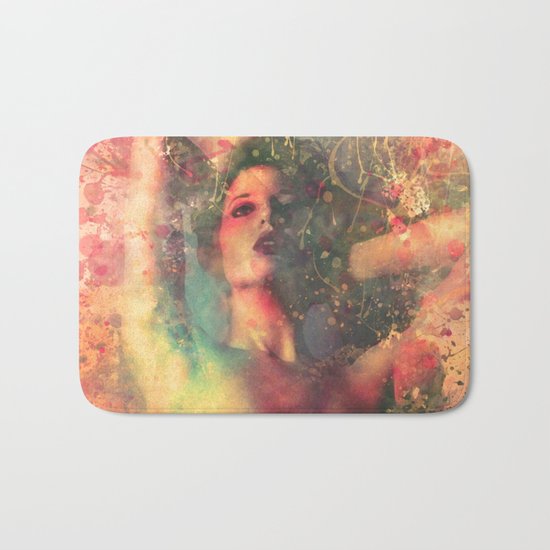 Colorful Girl Bath Mat