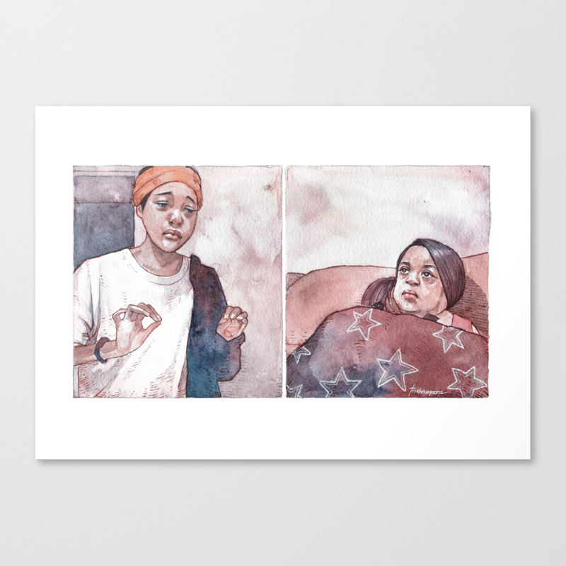 Me Explaining To Mom Meme Canvas Print By Trishnagaara Society6