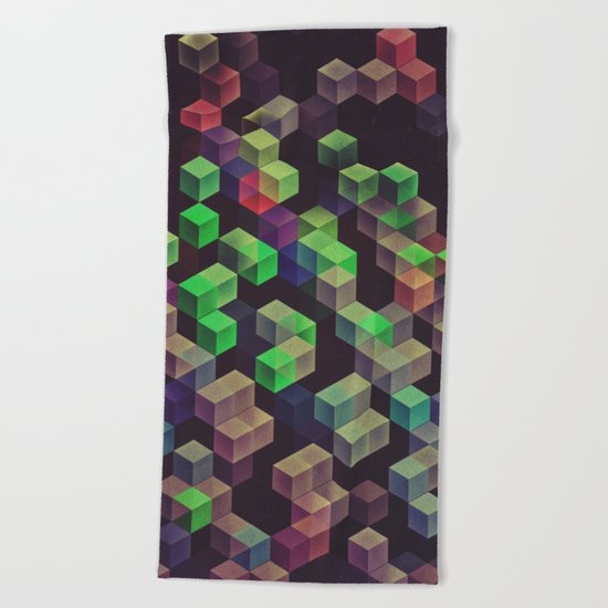 pryp tyme Beach Towel