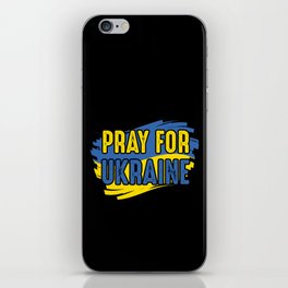 Pray For Ukraine iPhone Skin