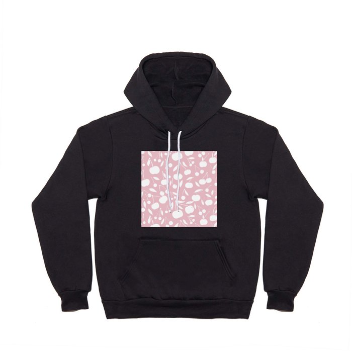 Cherries pattern - pastel pink Hoody