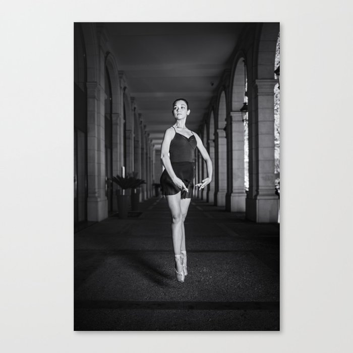Urban ballerina LX Canvas Print