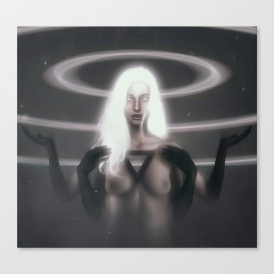 Proof of divinity. Canvas Print