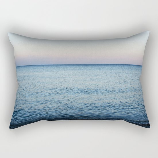 Sea. Evening Calm Rectangular Pillow