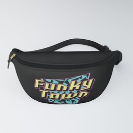 Funky Town 80s aesthetic shirts and gifts Fanny Pack