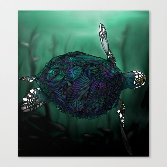 Sea Turtle Canvas Print