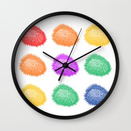 Rainbow Jack Fruit Wall Clock