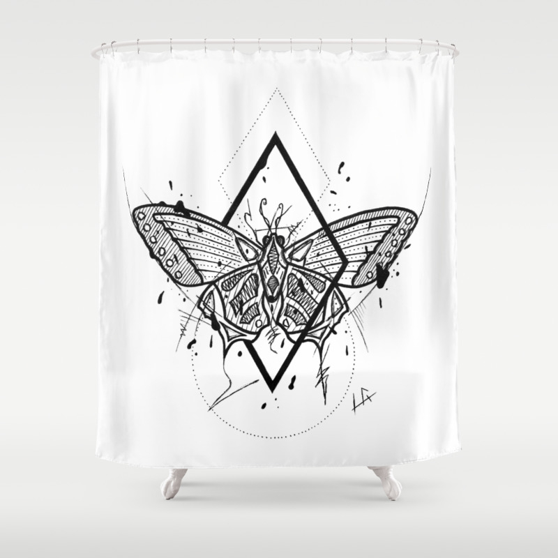 Butterfly Handmade Drawing Made In Pencil And Ink Tattoo Sketch