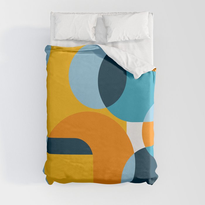 Abstract Geometry Shapes 211220 Duvet Cover