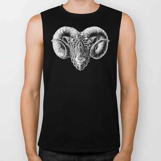 Ram Head Biker Tank